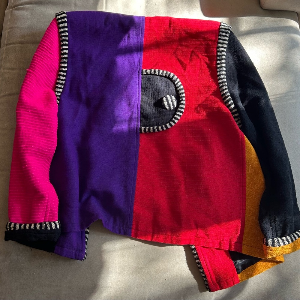 Crystal Patchwork Jacket. Handwoven. “Wearable Ar… - image 5